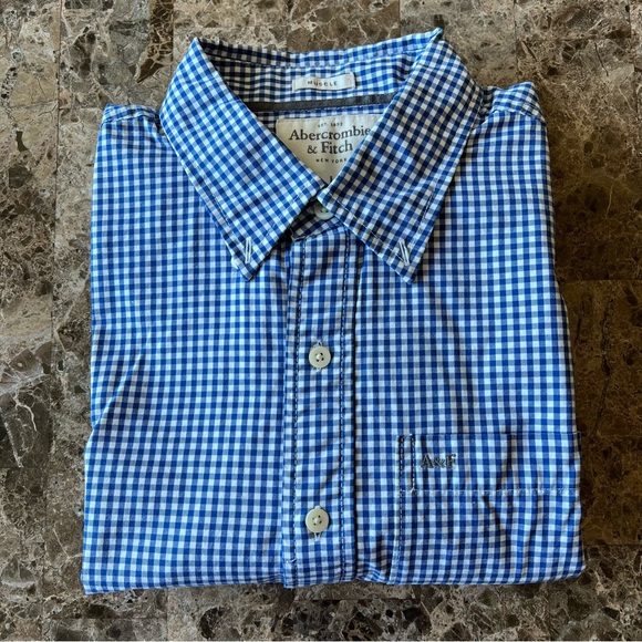 Abercrombie & Fitch Men’s Shirt EUC - Picture 1 of 6